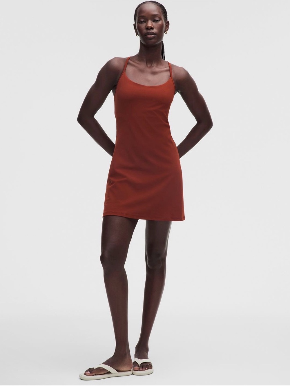 Lululemon Flo Y Dress Cranberry Charm